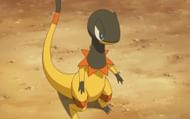 Heliolisk can use strong attacks like Grass Knot and Thunderbolt (Image via The Pokemon Company)